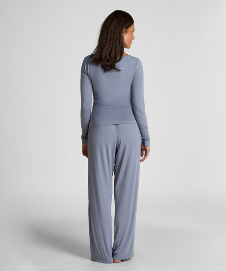Ensemble de pyjama, Bleu