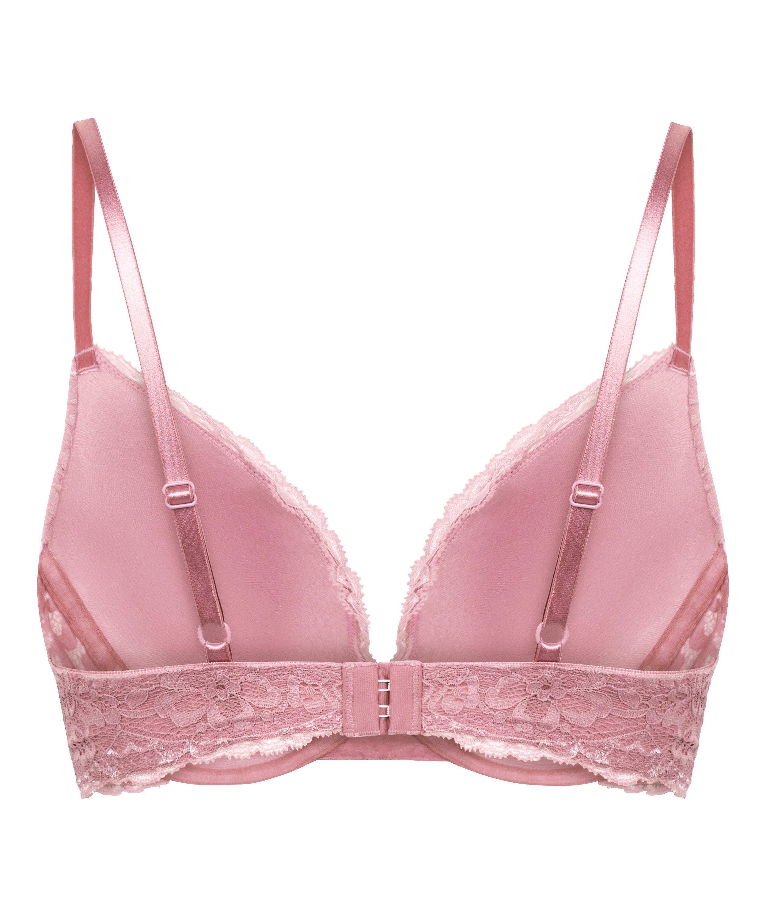 Soutien-gorge à armatures préformé push-up Marine, Rose, main