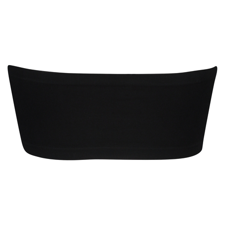 Top bandeau Seamless, Noir