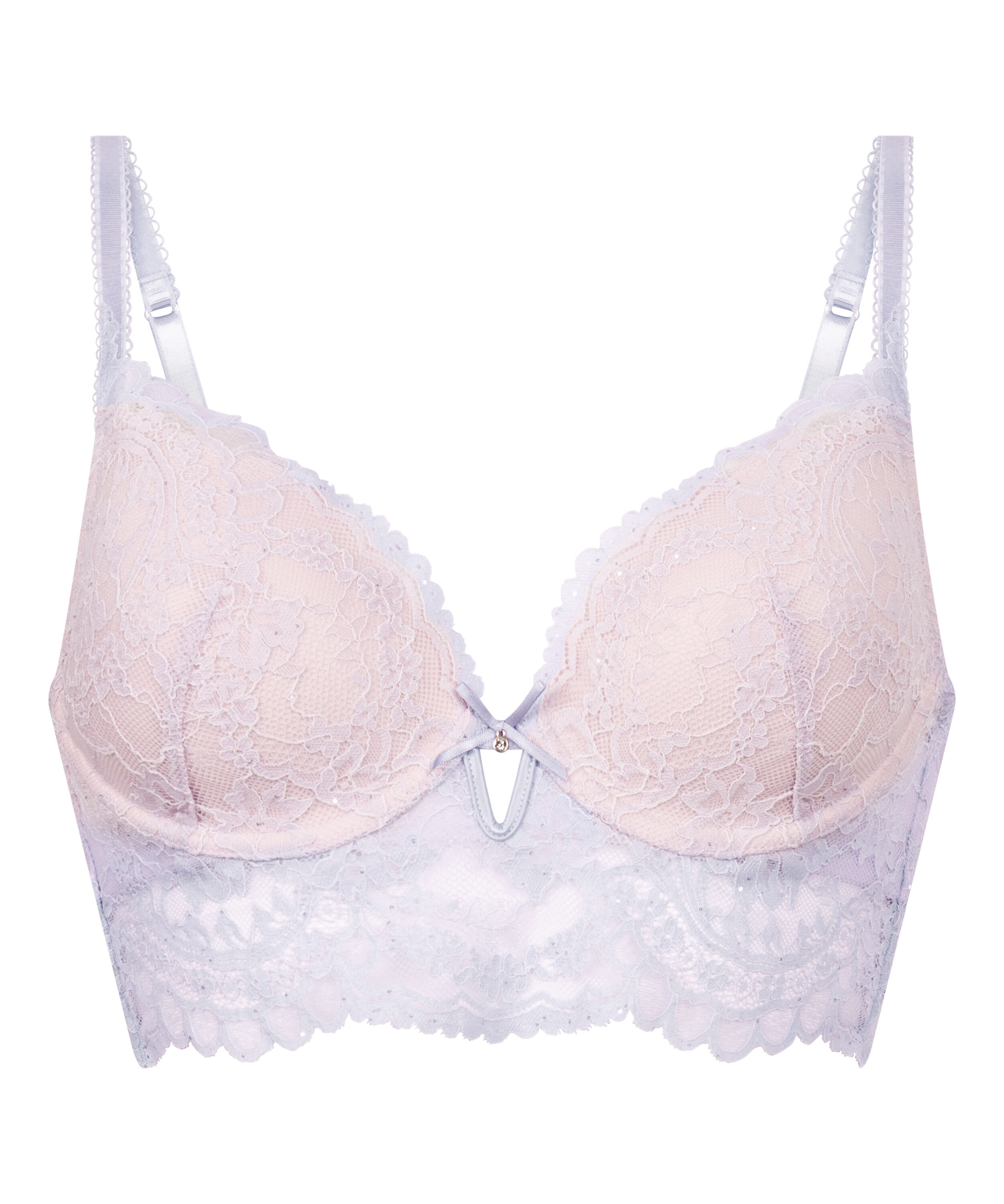 Soutien-gorge &agrave; armatures rembourr&eacute; Isadora, Violet