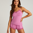 Ensemble de pyjama court Cami, Rose