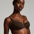 Soutien-gorge à armatures préformé Smooth, Marron