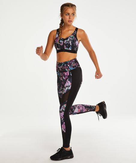 HKMX Soutien-gorge de sport The Pro Maintien niveau 3, Noir