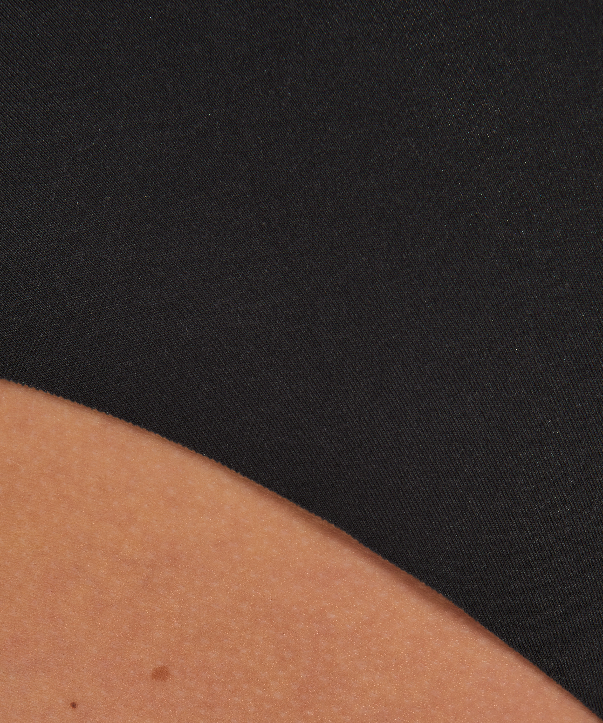 Slip invisible en coton, Noir, main