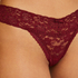 String en V taille extra basse, Rouge