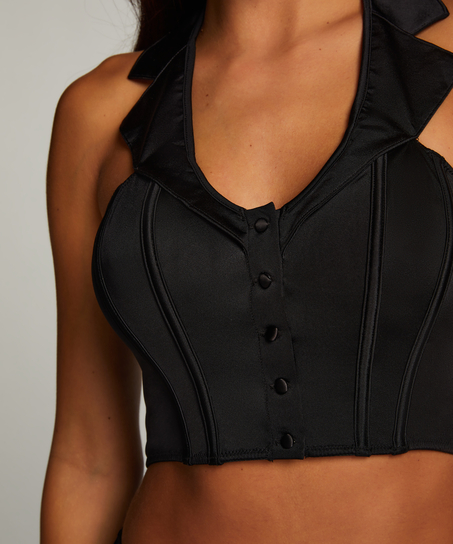 Bralette Bridget Bunny, Noir