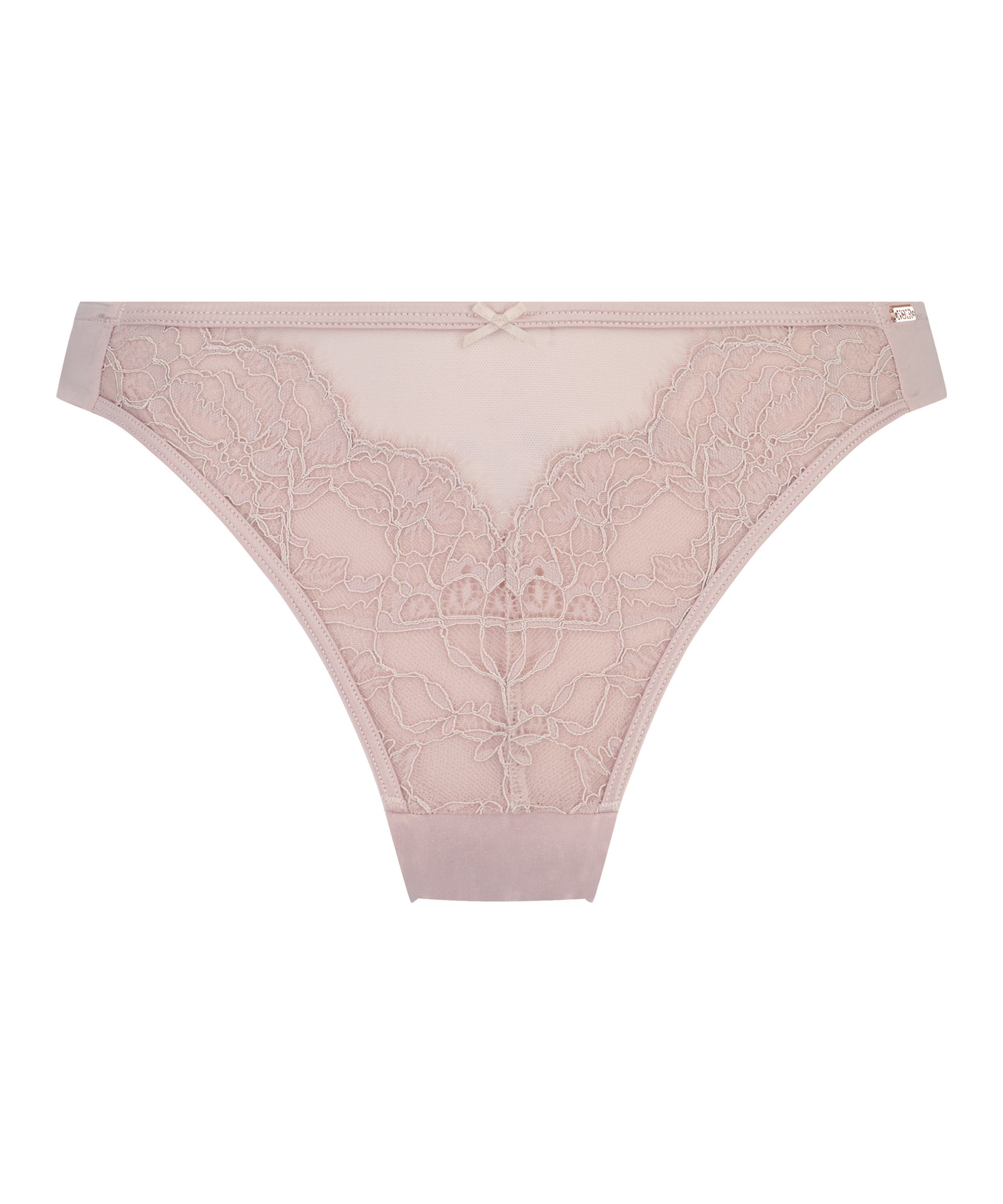 String échancré Leni, Violet, main