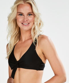 Anneau non ajust&eacute; haut de bikini Sunset Dreams, Noir