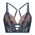 Soutien-gorge à armatures préformé longline Margaret Lucy Hale, Bleu