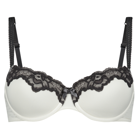 Soutien-gorge à armatures préformé Secret Lace, Blanc
