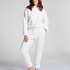Pantalon de jogging polaire Snuggle, Blanc