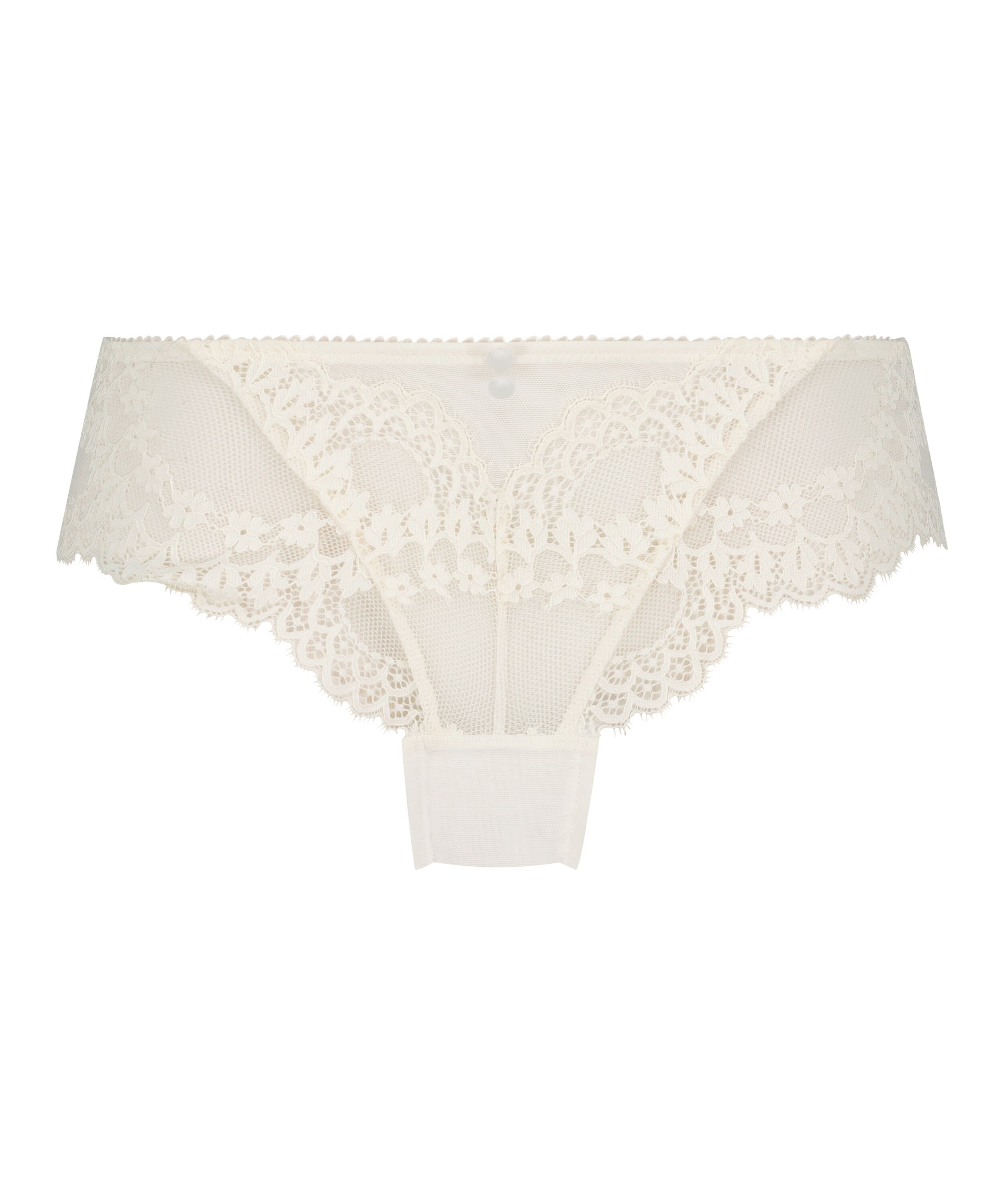 Slip br&eacute;silien Daisy, Blanc