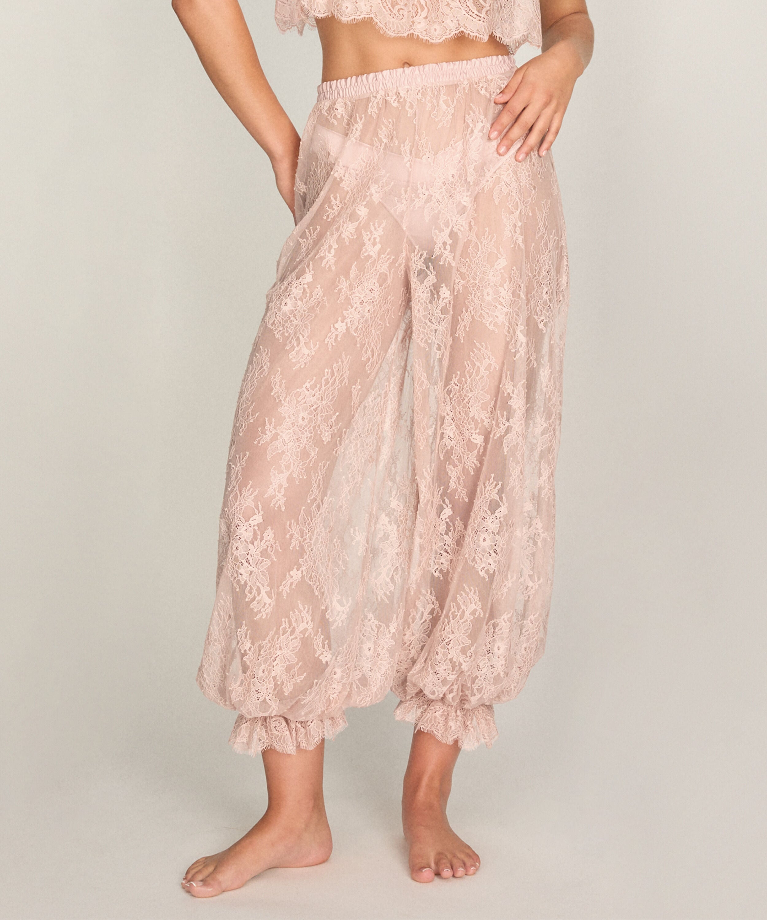 Jogger Allover Lace Legacy, Rose