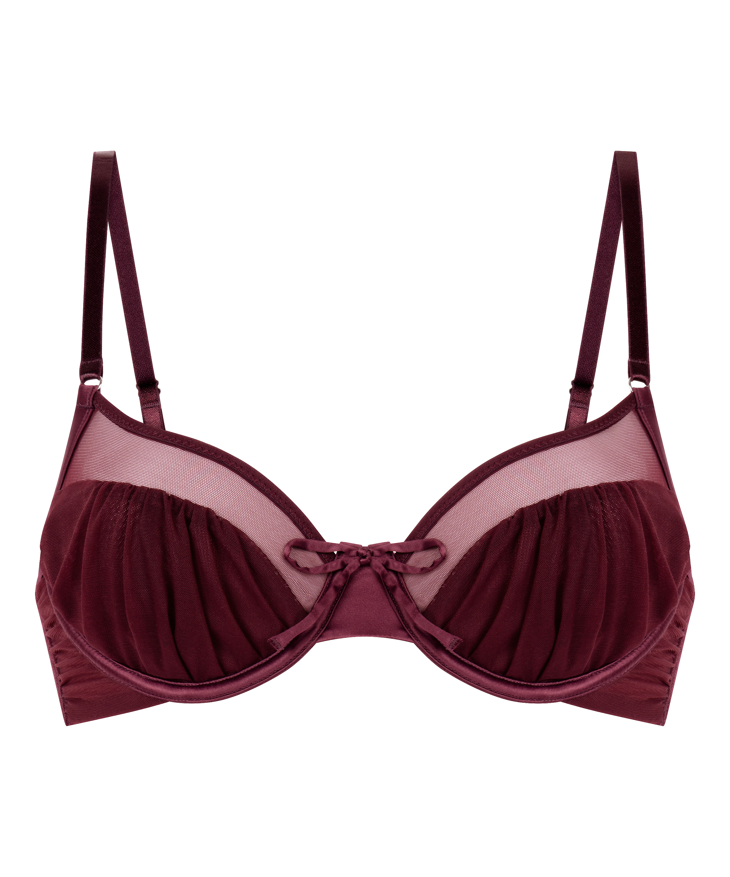Soutien-gorge à armatures non-rembourré Dulce, Rouge, main