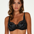 Soutien-gorge demi-bonnets préformés Enchanted Doutzen, Noir
