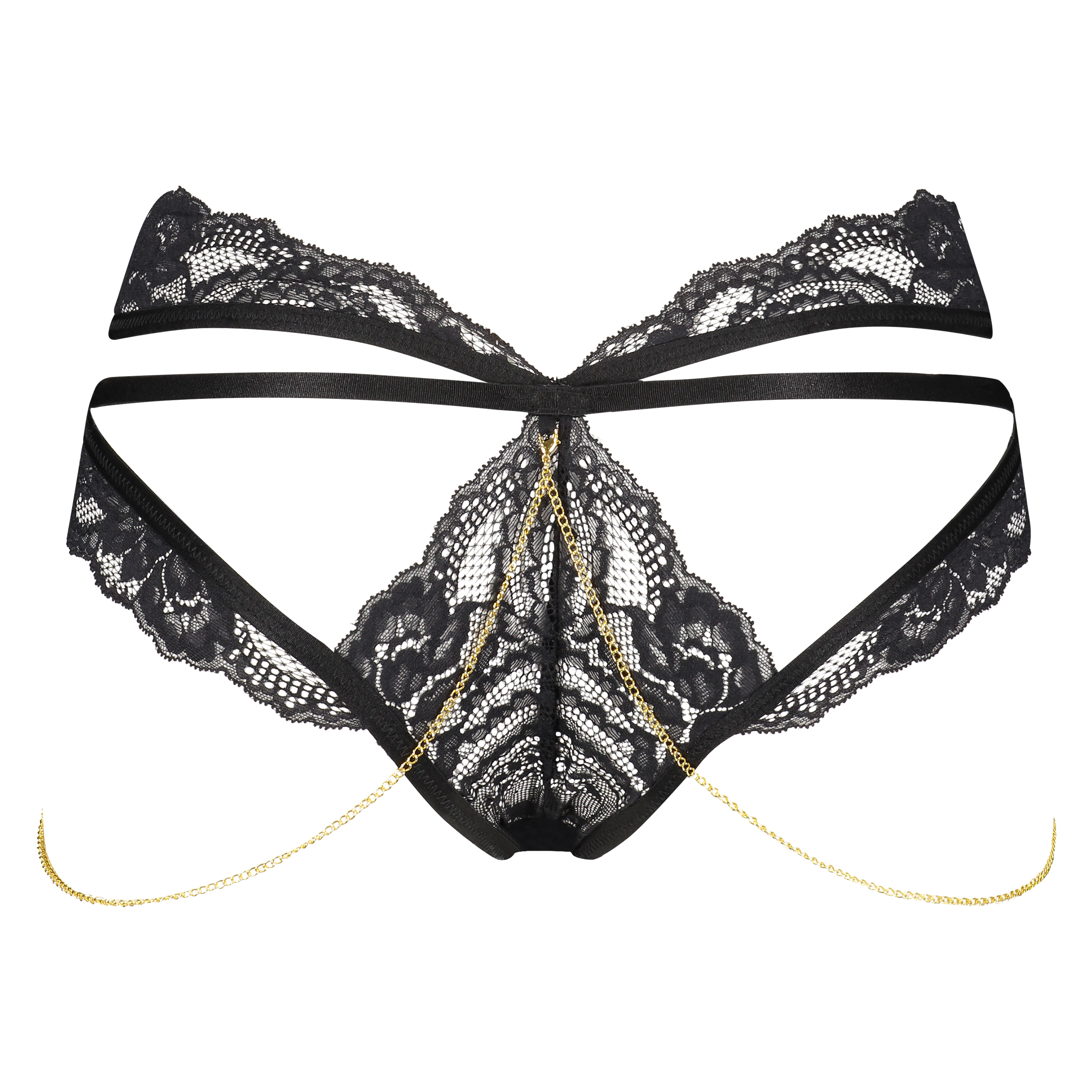 Slip brésilien Genesis, Noir, main