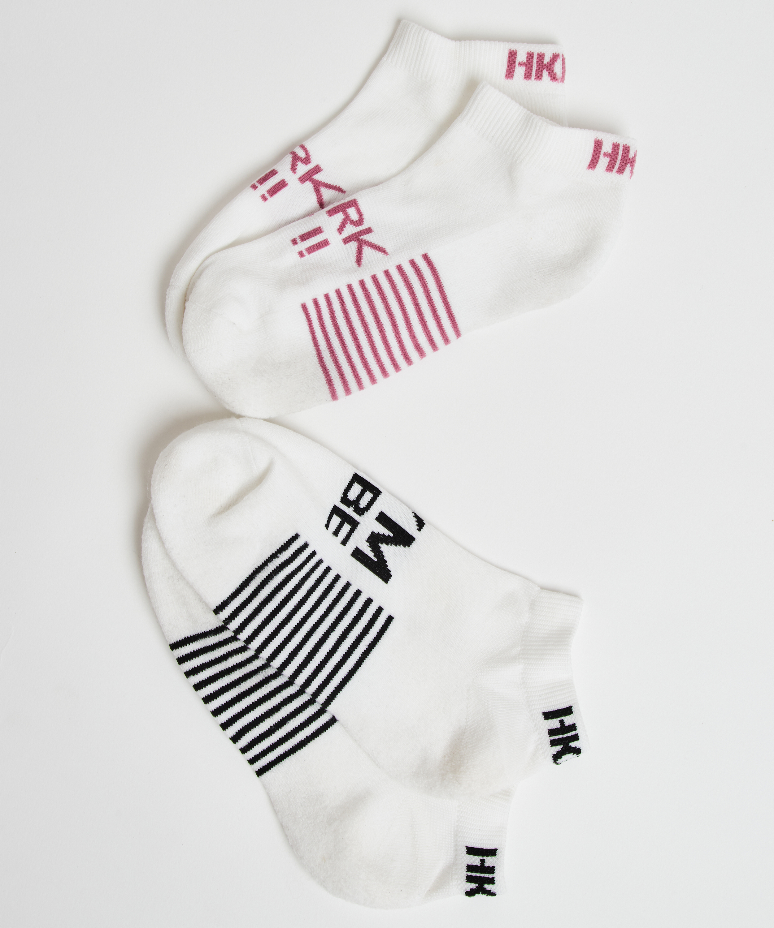 2 paires de chaussettes Performance HKMX, Blanc, main