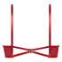 Soutien-gorge à armatures non-préformé longline Billie, Rouge