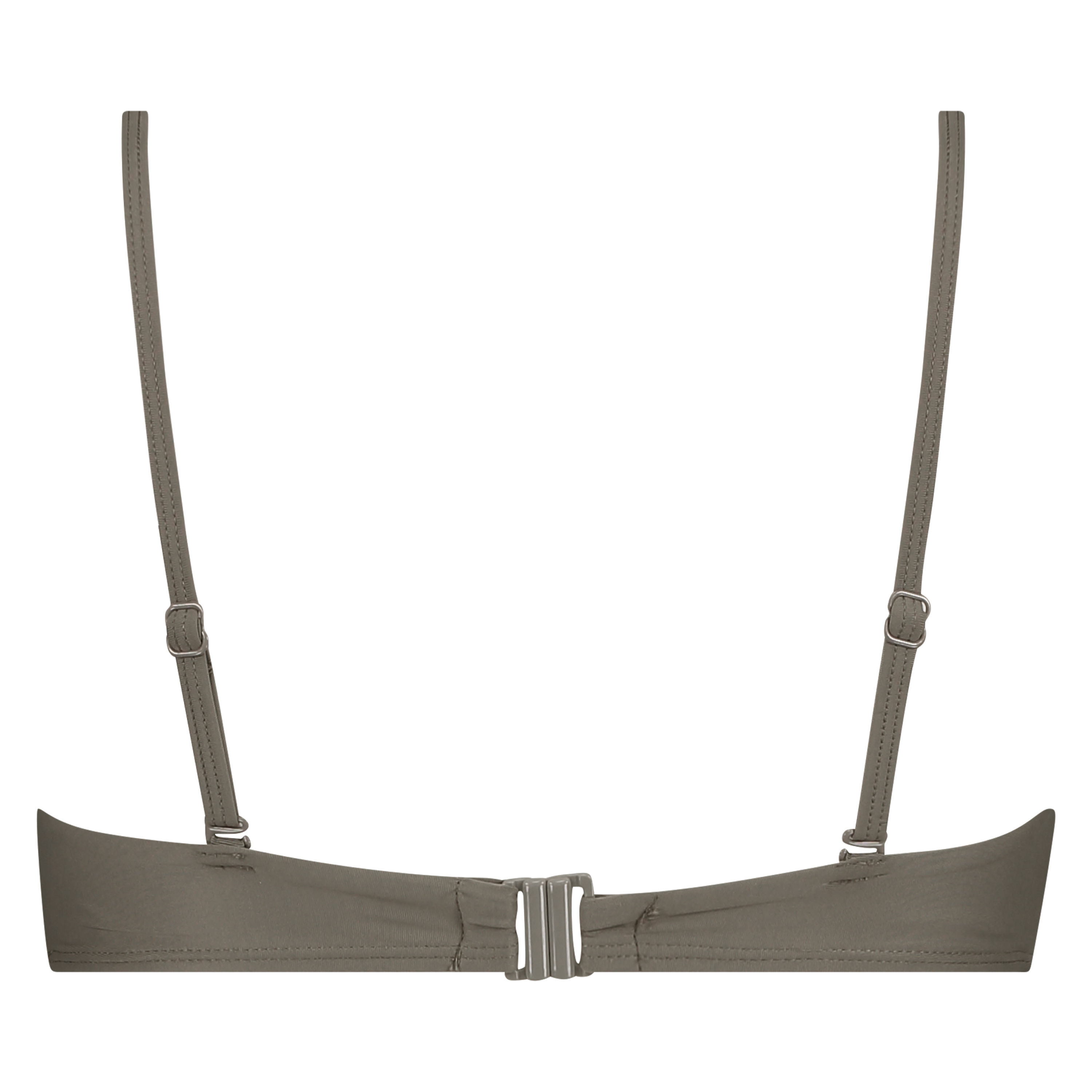 Haut de bikini bandeau préformé Tribe, Vert, main