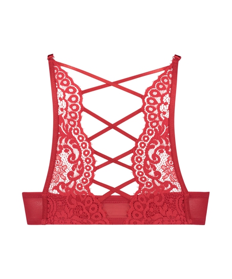 Soutien-gorge à armatures préformé push-up Cardi, Rouge
