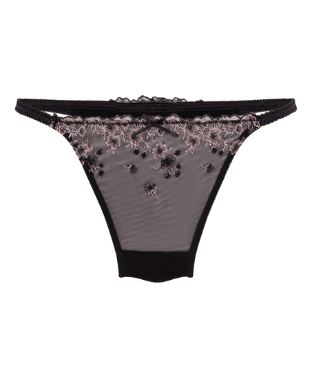 Culotte brésilienne Chloé, Noir