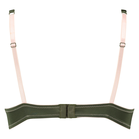 Soutien-gorge à armatures préformé push-up Giselle, Vert