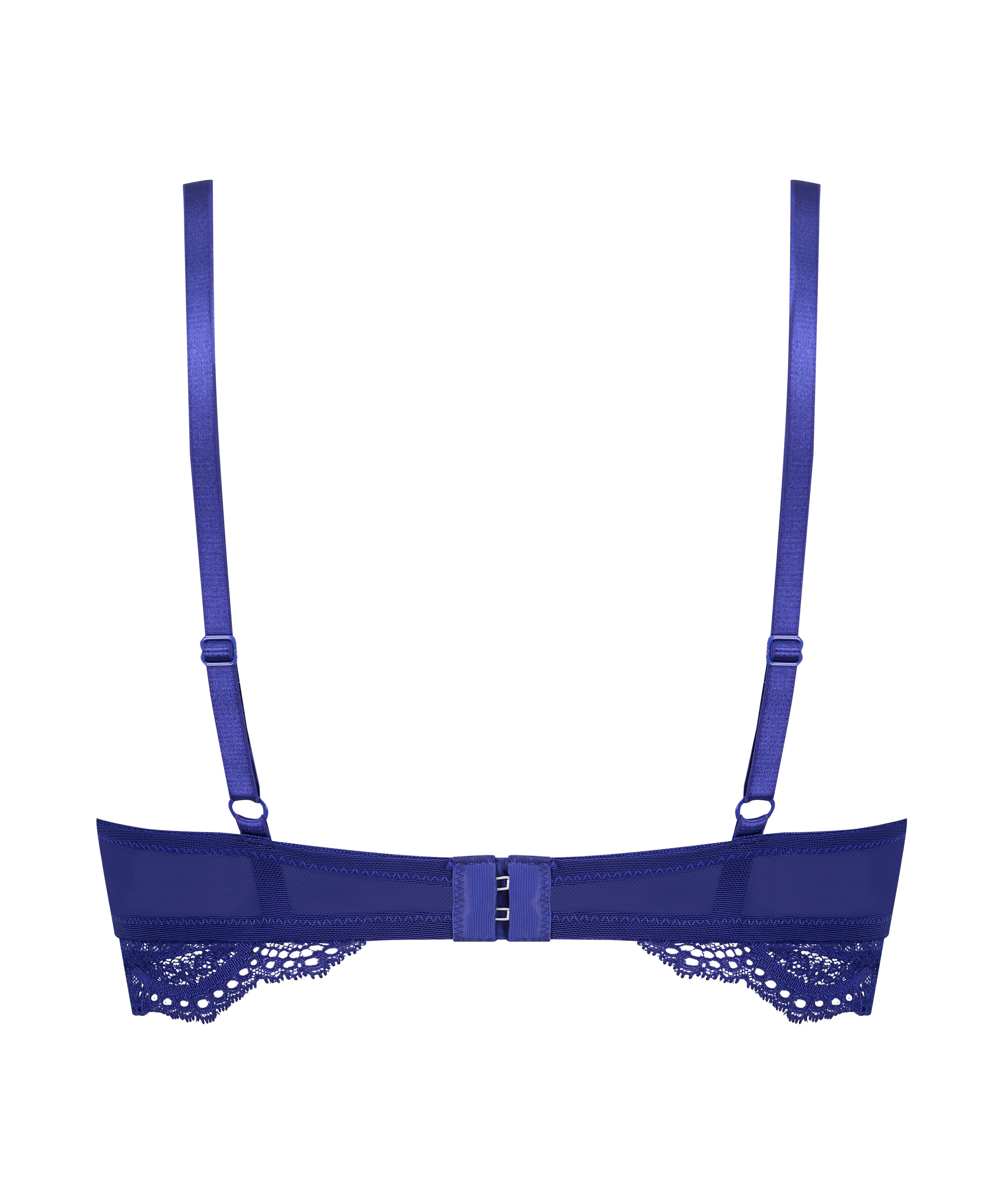Soutien-gorge à armatures non-préformé longline Maisie Nyakim, Bleu, main