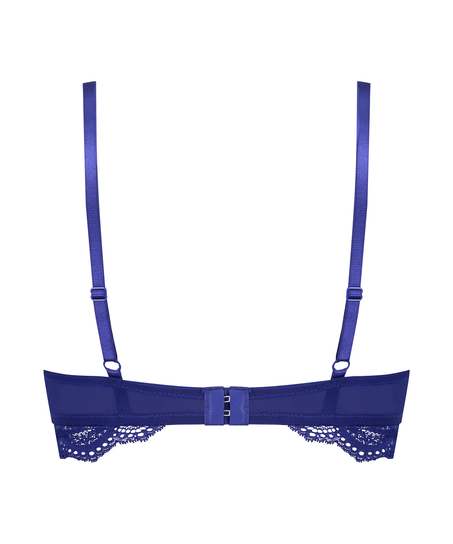 Soutien-gorge à armatures non-préformé longline Maisie Nyakim, Bleu