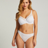 Soutien-gorge à armatures non-préformé minimiseur Nina, Blanc