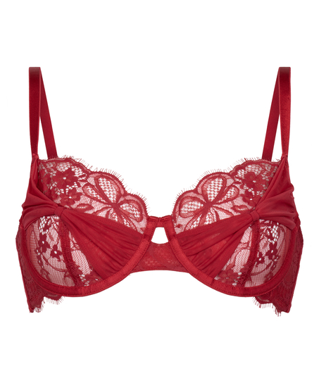 Soutien-gorge à armatures non-rembourré Marianna, Rouge