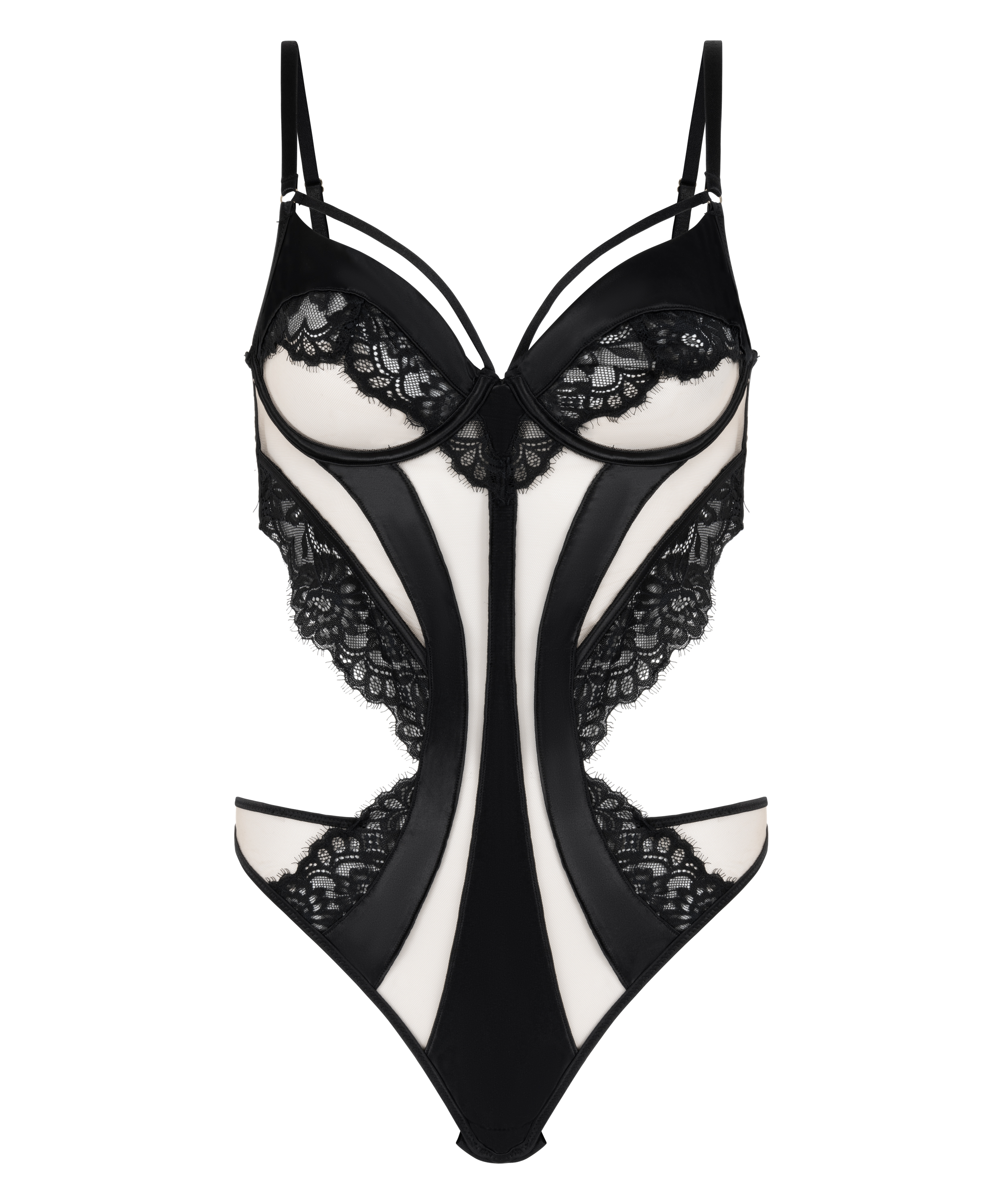 Body Nisha, Noir, main