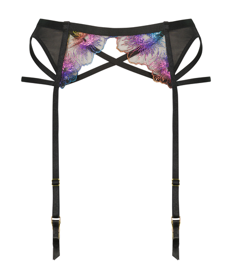 Porte-jarretelles Alex Pride, Noir