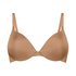 Soutien-gorge à armatures préformé push-up Smooth, Marron
