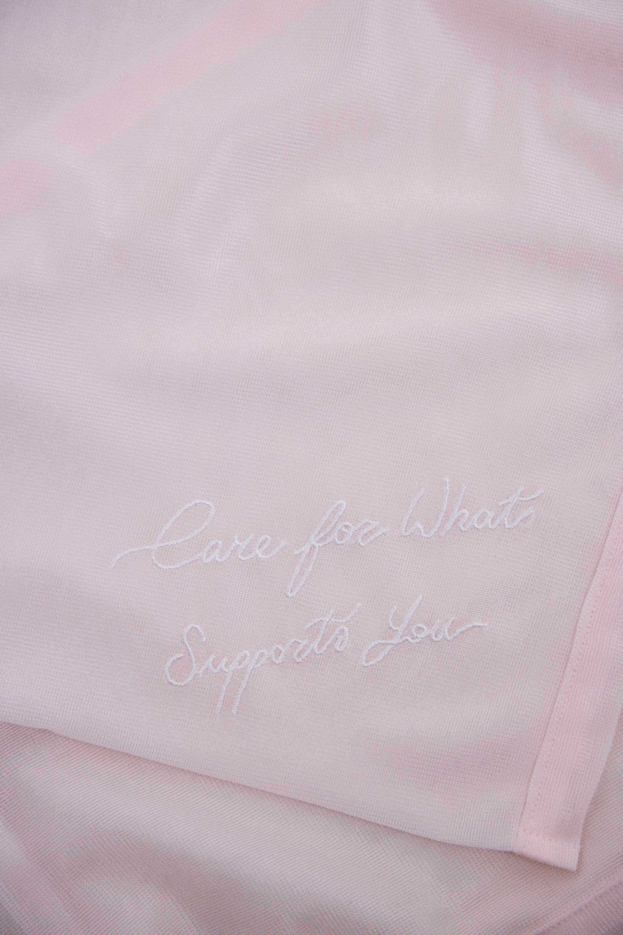 Washing Bag Pink Ribbon Small, Rose, main