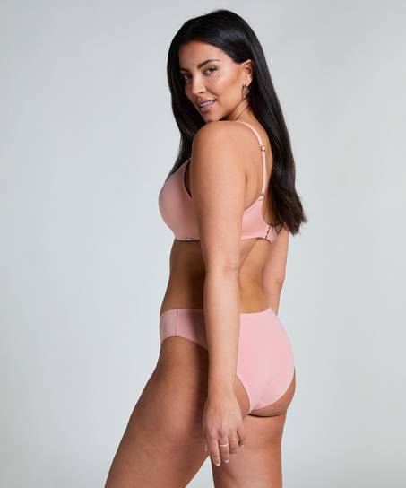 Slip brésilien Invisible, Rose