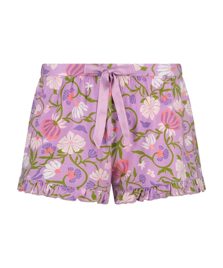 Short de pyjama Jersey, Violet