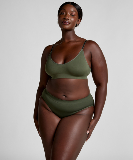 Culotte haute Dide, Vert