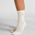 Chaussettes courtes en modal, Blanc