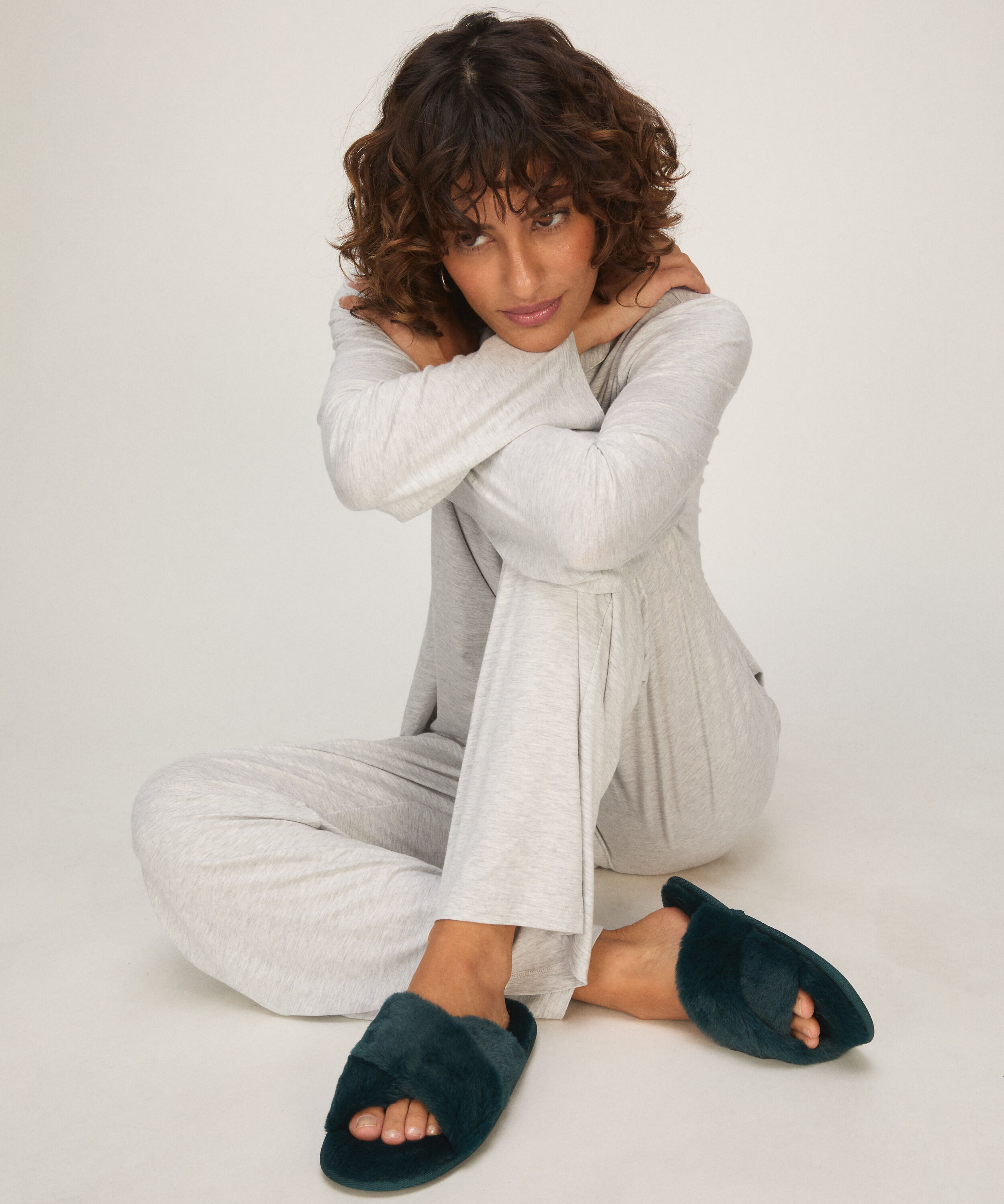Chaussons Lia, Bleu Chaussons Lia, Bleu