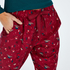Pantalon de pyjama Twill, Rouge