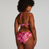 Haut de bikini push-up Floral Taille A - E, Rose