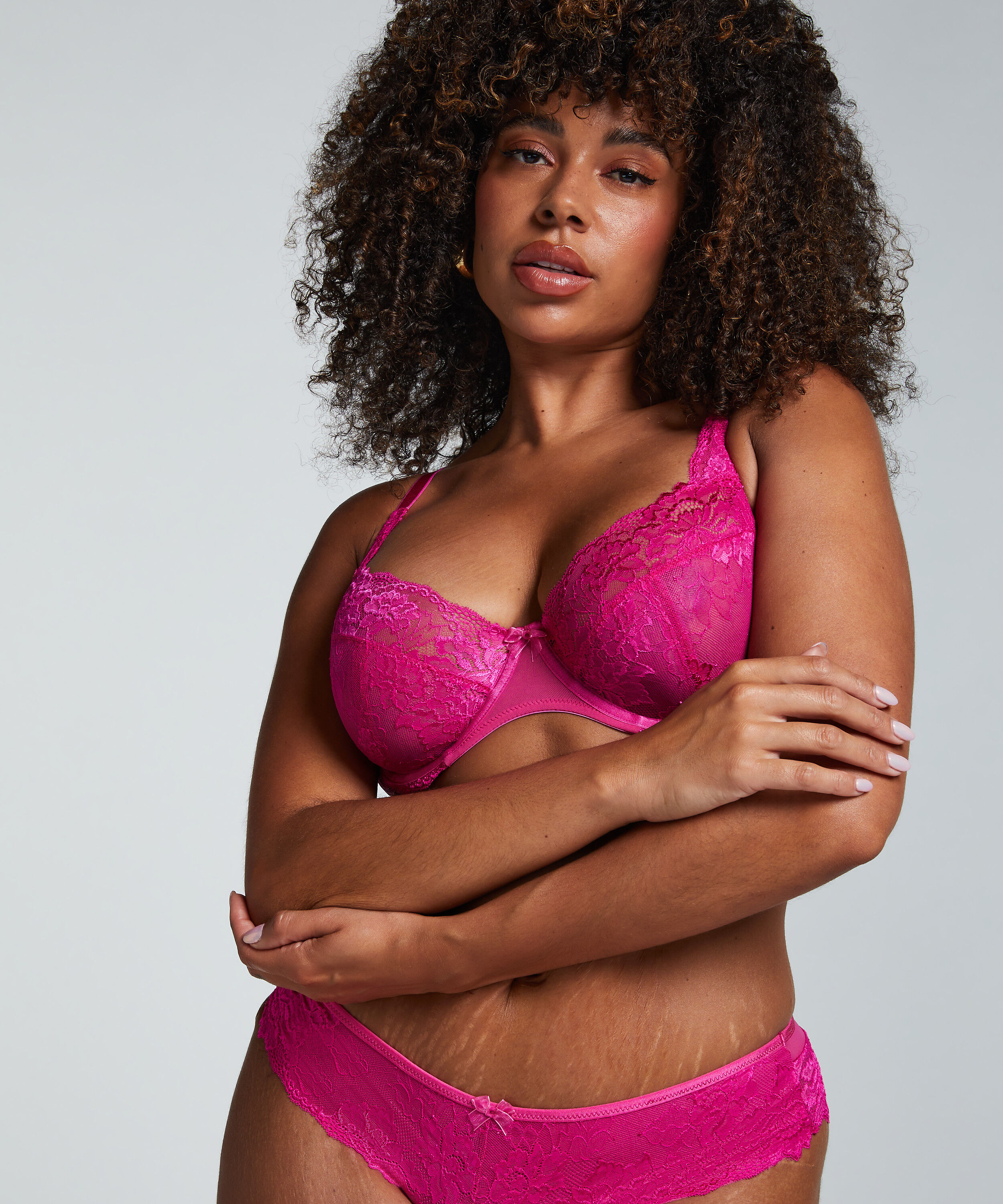 Soutien-gorge à armatures non-préformé Ida, Rose Soutien-gorge à armatures non-préformé Ida, Rose