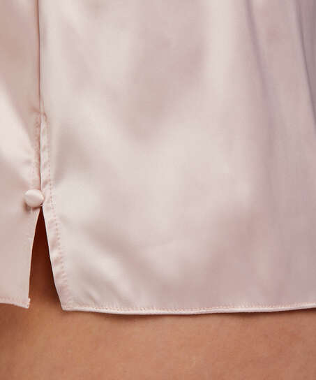 Shorts Satin Amelia Tap, Rose