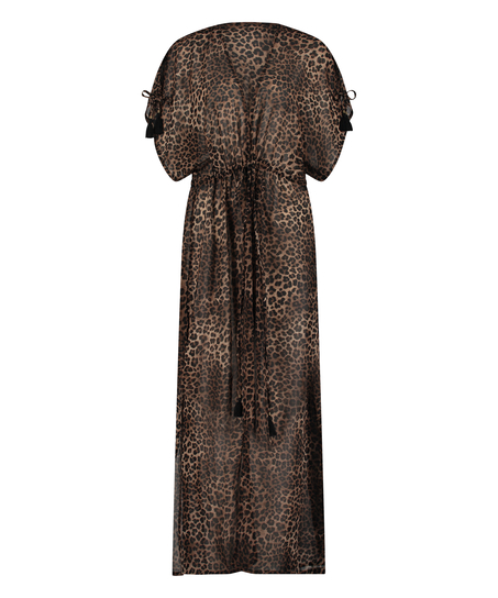 Sheer Kimono, Marron