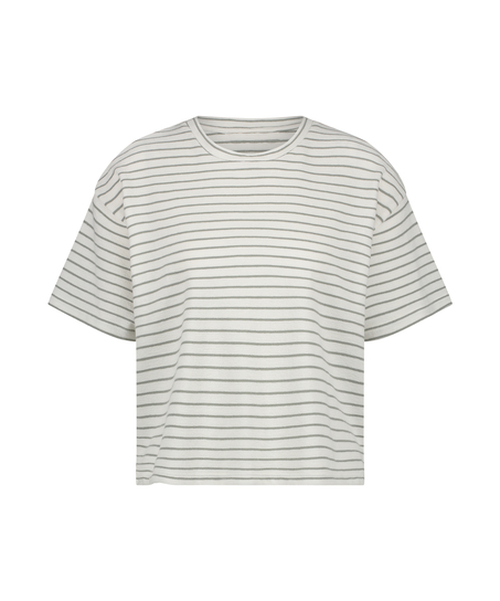 Haut de pyjama, Blanc