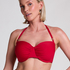 Haut de bikini Luna, Rouge