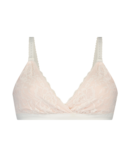 Soutien-gorge d’allaitement non-préformé Liz, Blanc