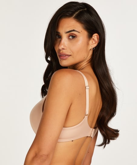 Soutien-gorge sans armatures pr&eacute;form&eacute; Mona, Beige