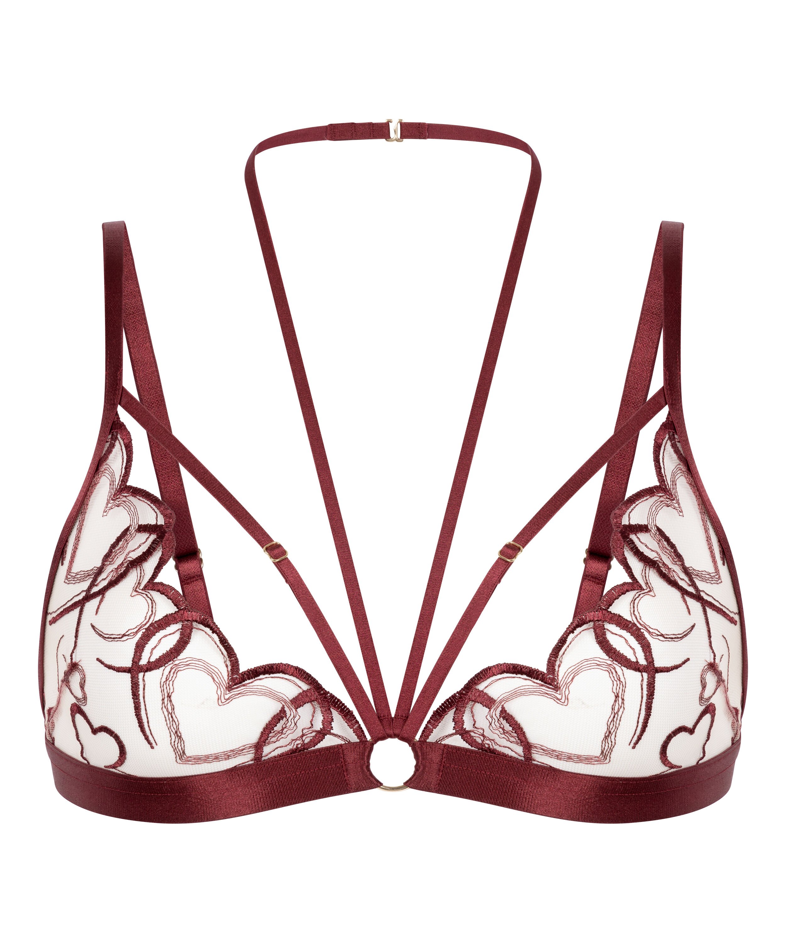 Haut de corset Olivia, Rouge
