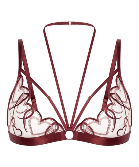 Haut de corset Olivia, Rouge
